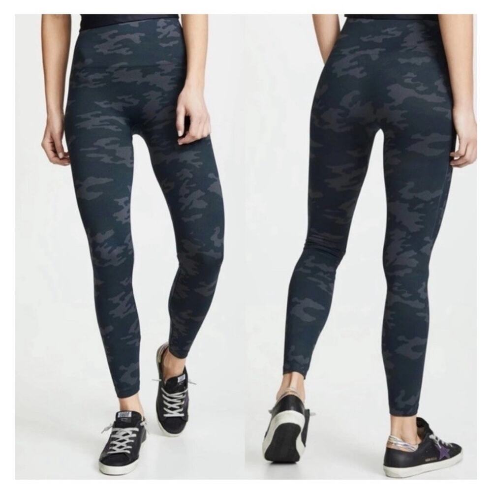 SPANX Look at Me Now Seamless Leggings Camo Plus Size 2X